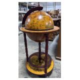 Italian-Style Globe Bar Cabinet.