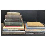 Vintage Books, Gun Guides, War & Cookbooks.