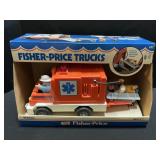 NOS Fisher-Price Rescue Rig Truck.