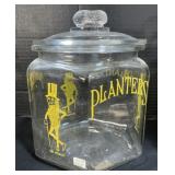 Glass Planters Peanut Jar.