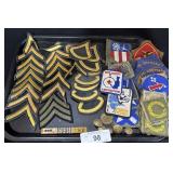 Lot Of Patches & Buttons.