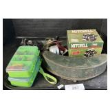 Lot Of Fishing Lores & Reels.