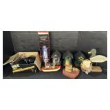 Fishing Reel, Hand Made Wooden Figurines.