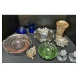 Depression, Carnival, & EAPG Glass, Bowls, Vases.