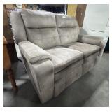 Super Clean Microfiber Reclining Loveseat.