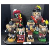 Lot Of Scottish Nutcrackers.