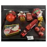 Coca Cola Ornaments.