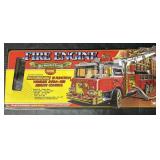 RC New Bright N.Y.F.D. Snorkel Unit Firetruck.