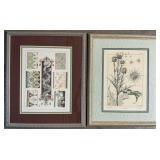 Pair Of Chromolithograph Prints.