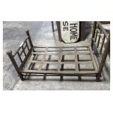Vtg Salesmen Sample Brass Bed.