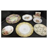 Japan Putz House, Bavarla, Haviland Floral Plates