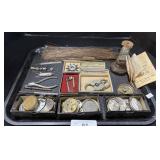 Pocket Watches & Pieces, Watchmaker Tools.