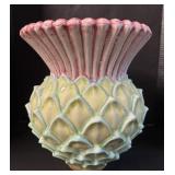 MacKenzie-Childs Thistle Vase.