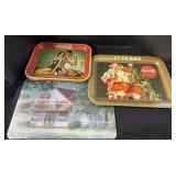 Coca Cola Serving Trays.
