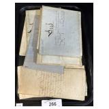 Lot Of Deeds & Ephemera.