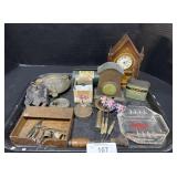 Ashtrays, Darts, Trinkets, Clocks.