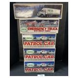 5 Various 1993-2005 Hess Trucks W/ Boxes.