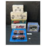 Ertl Die Cast Firetrucks, Cars & Still Banks,