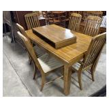 Mid Century Maple Dining Table.