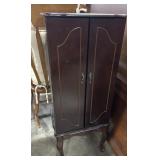 Dark Cherry Jewelry Armoire.