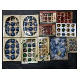 Vintage Glass Christmas Ornaments, Shiny Brite.