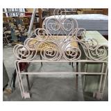 Wrought Iron French Prov. Style Head/Foot Board.
