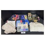 Dairy Adv Calendar Thermometer, Handkerchiefs.