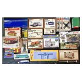 Lionel Train Car & Engine, Train Tracks, Buildings