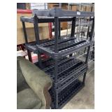 (2) Rubbermaid Shelves.