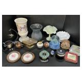 Fenton & Carnival Glass, Coasters, Stone Apples.