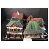 Coca Cola Light Up Houses.