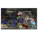 Large Lot Of Suncatchers & Ornaments.;