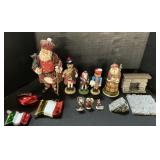 Christmas Figurines, Jim Shore, Pipka, Ornaments.