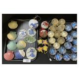 Nautical Christmas Ornaments & Chatham Pottery.