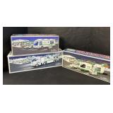 3 Hess Trucks.