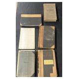 Vintage Ledgers & Books.