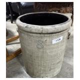 Blue Decorated Stoneware Crock.