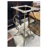 Brass French Prov. Side Table.