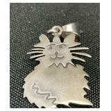 Scandean Cat Pendant.