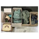 U.S. Military Uniforms, Trench Coat, Boots.