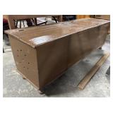 Primitive Pine Wood/Tinder Box.