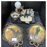 Framed Dome Prints, Solar Light, Religious