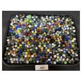 Lot of Vintage Marbles, Swirl, Luster, Speckled.