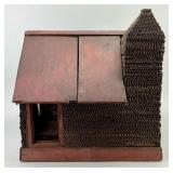 1900s PA Tramp Art House.
