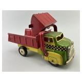 1950s Wyandotte Pressed Steel Dump Truck.