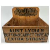 Advertising Dove Tail Aunt Lydiaï¿½s Shop Display.