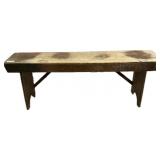 Very Good Primitive Farmhouse Bench.