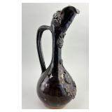 Turkish Canakkale Redware Pottery Ewer.