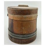 Antique Wooden Firkin.