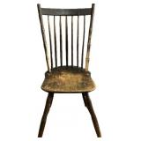 18th C. Windsor Style Spindle Back Chair.